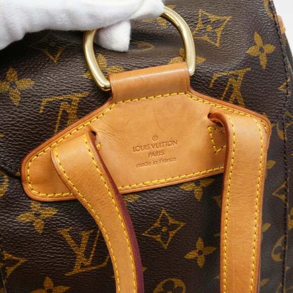 LOUIS VUITTON Authentic Brown Monogram Backpack - Picture 5 of 11